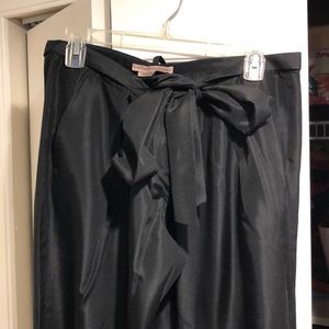 Maxazria silk wide leg dress pant sz 10